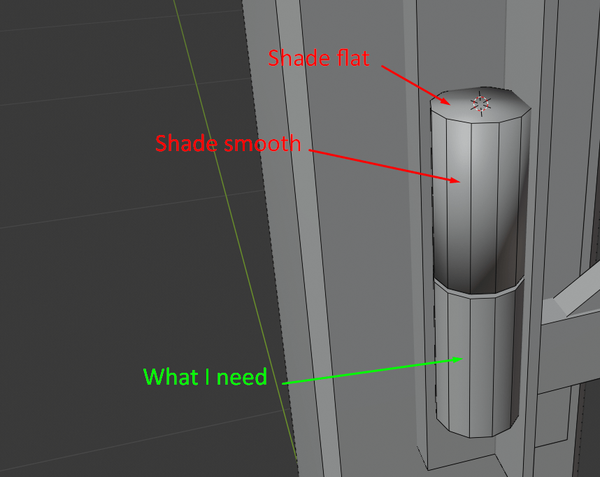normals Why I can't smooth a cylinder right in Blender? Blender