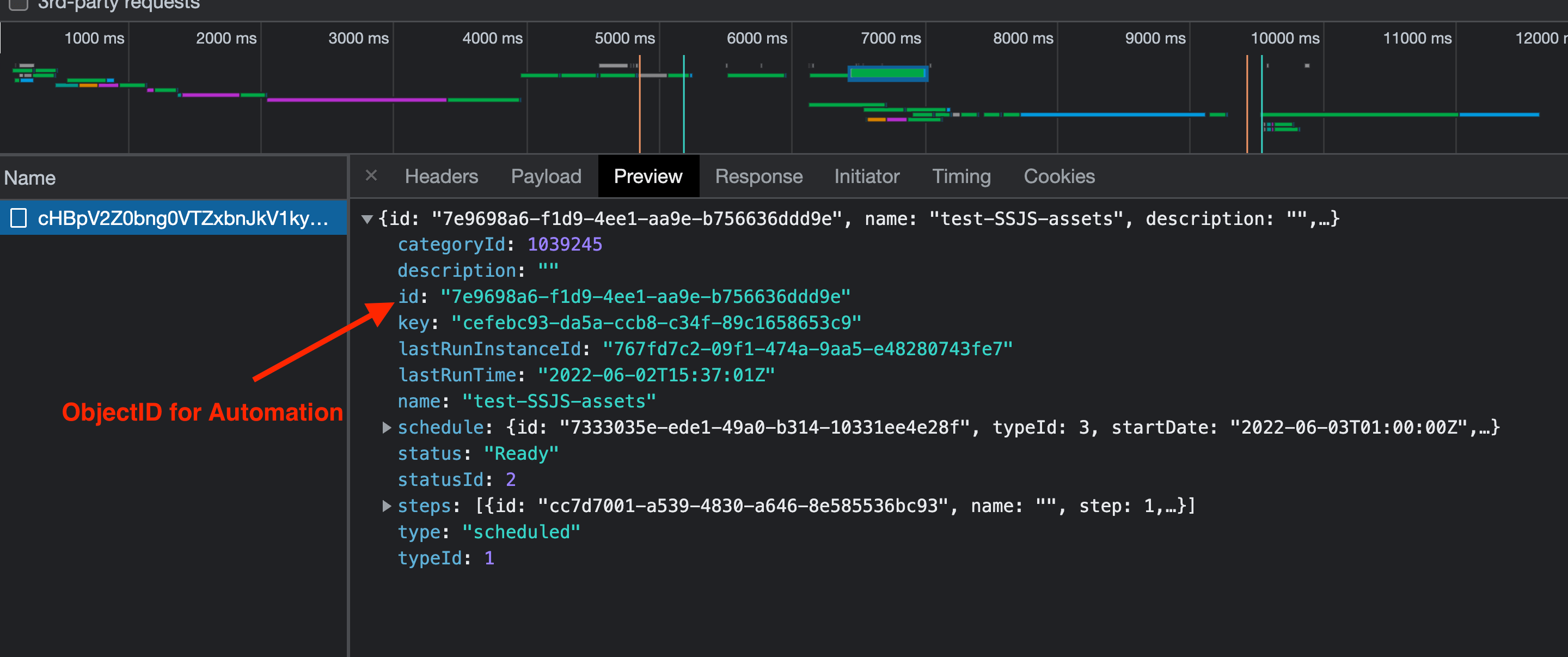 marketing cloud How to manage automation via ampscript API second