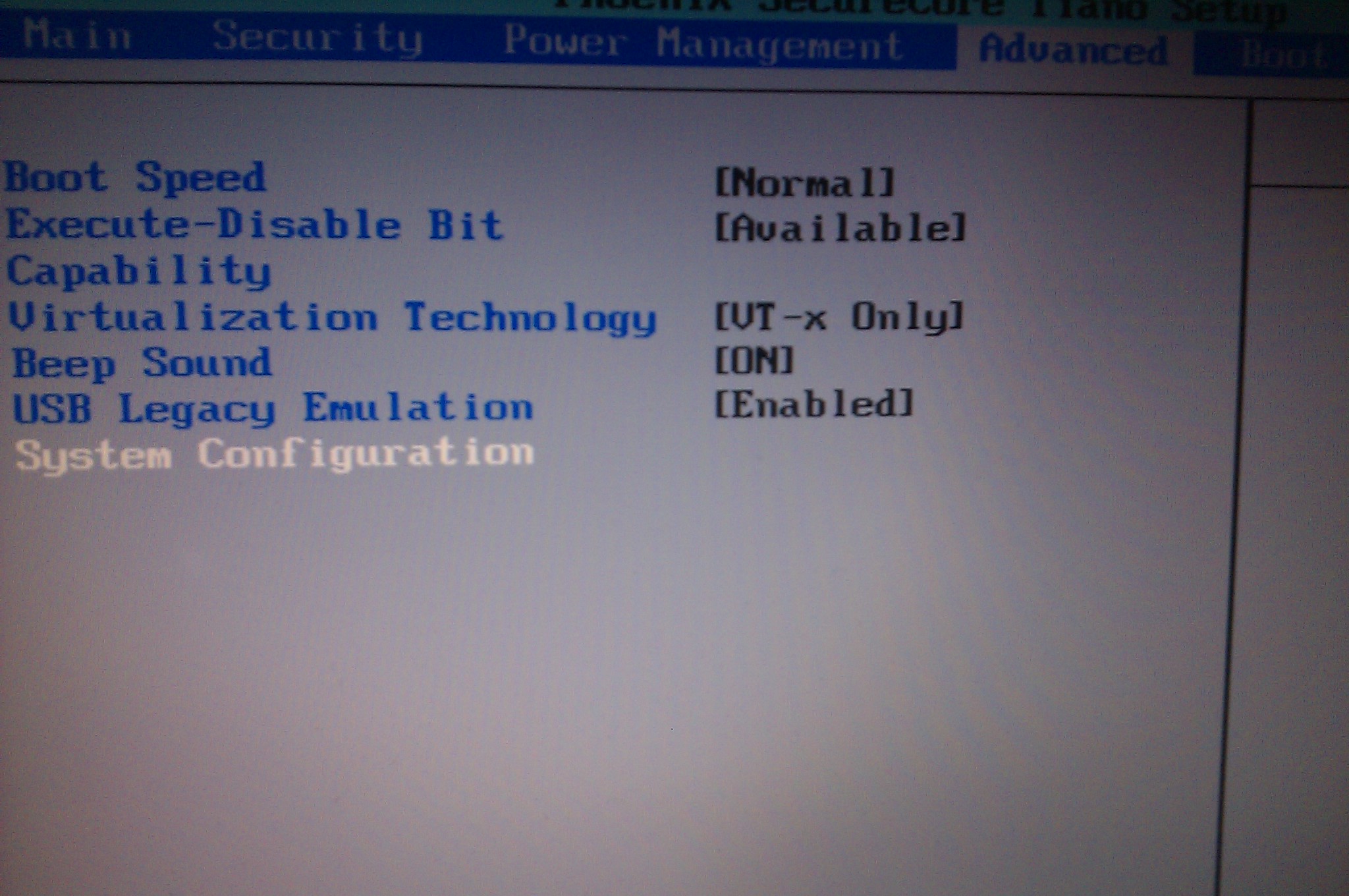 Can't boot from CD. Can't find "BOOT Mode" option in BIOS Settings