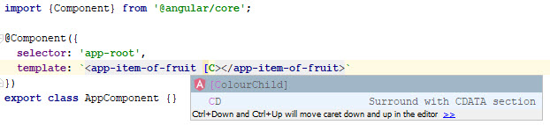 WebStorm not working for Angular Input() defined in