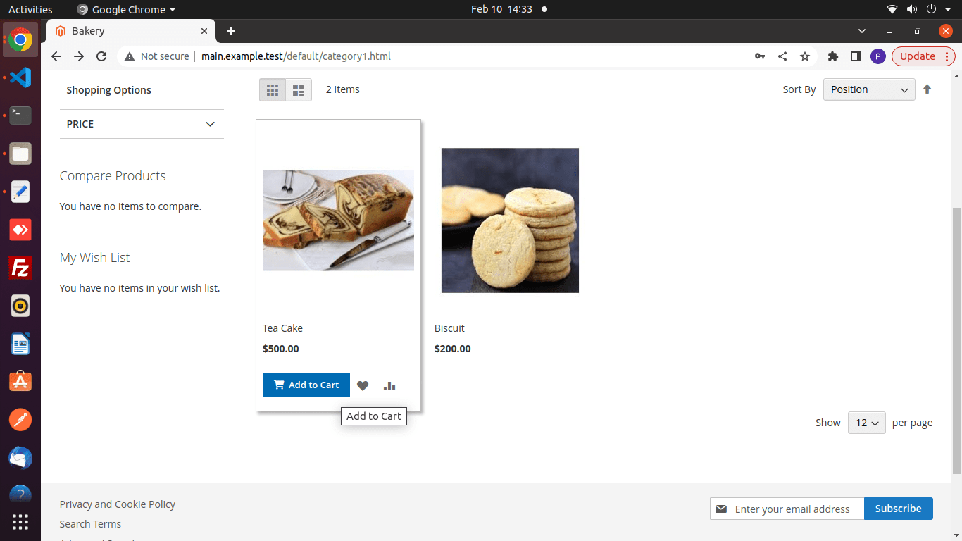 css How to add a cart icon with add to cart button in catalog