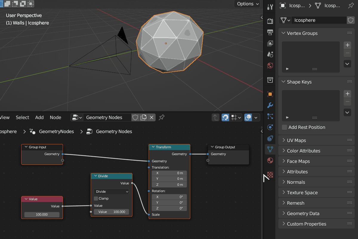 Is it possible to get camera information in Geometry Nodes? Blender