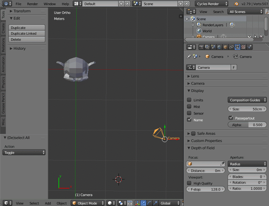 camera How do I set focus range? Blender Stack Exchange