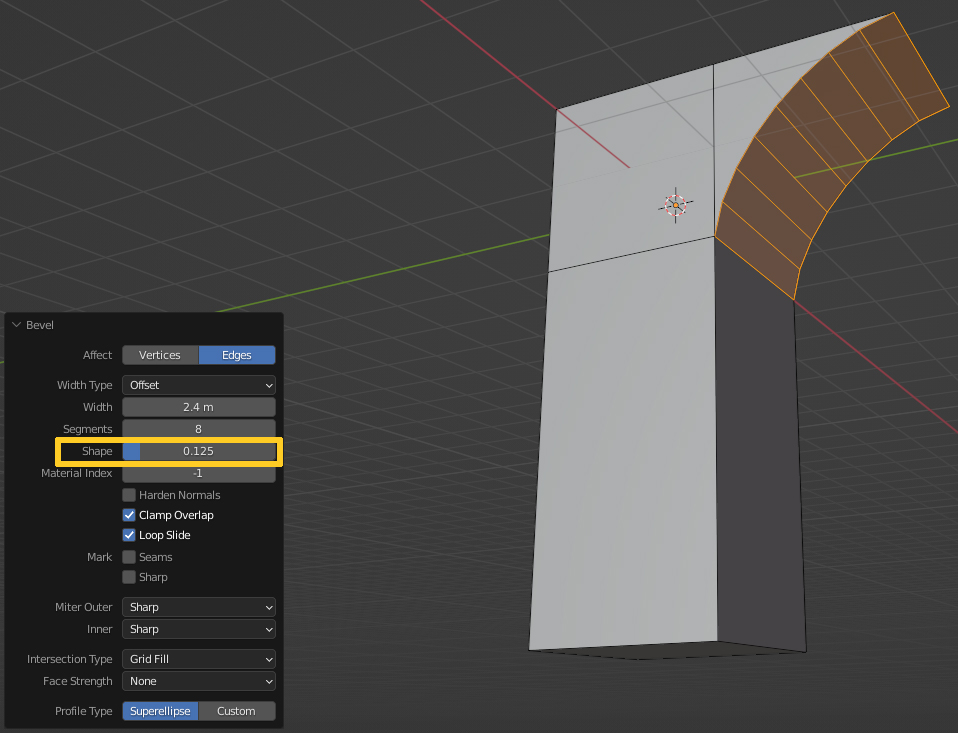 modifiers Negative fillet (bevel inward) Blender Stack Exchange