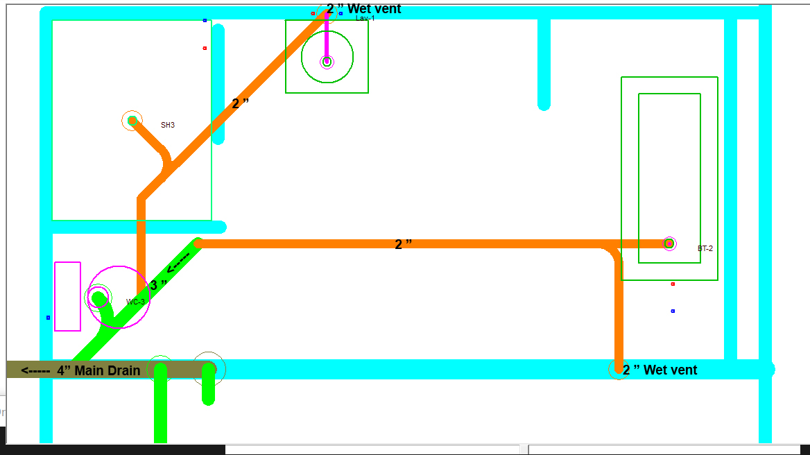 Will the vent arrangement for my bathtub pass inspection? - Home