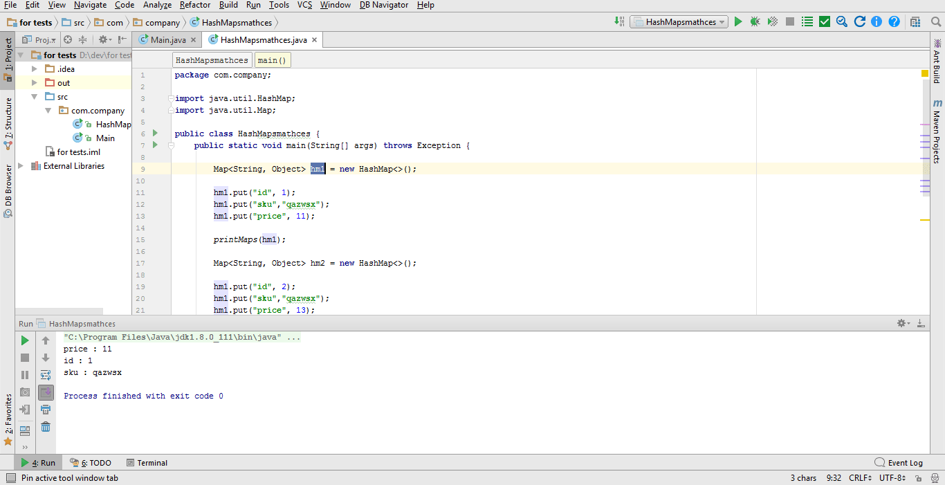 Printing Hashmap In Java java Intelij idea Hashmaps print to console Stack Overflow