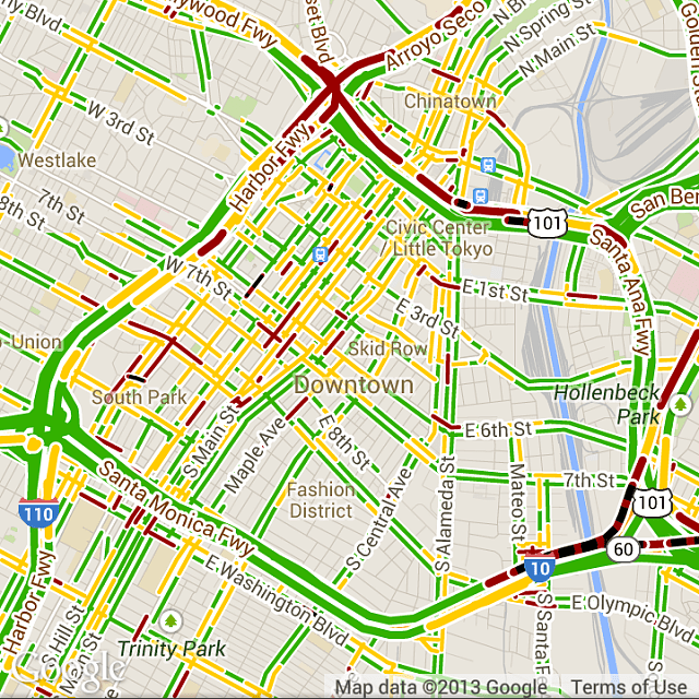 Show Me A Traffic Map How to get average traffic data on google map Stack Overflow