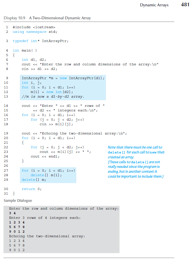有些事如何做 Error (stdbad_array_new_length) in a 2d array textbook