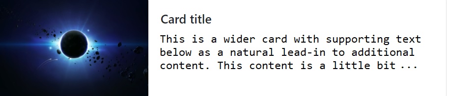 html Bootstrap card [textoverflow ellipsis] after a few lines of