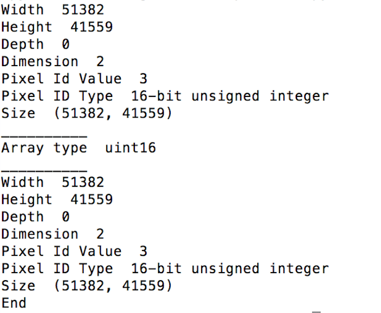 python SimpleITK tif to numpy array and back to tif makes file size