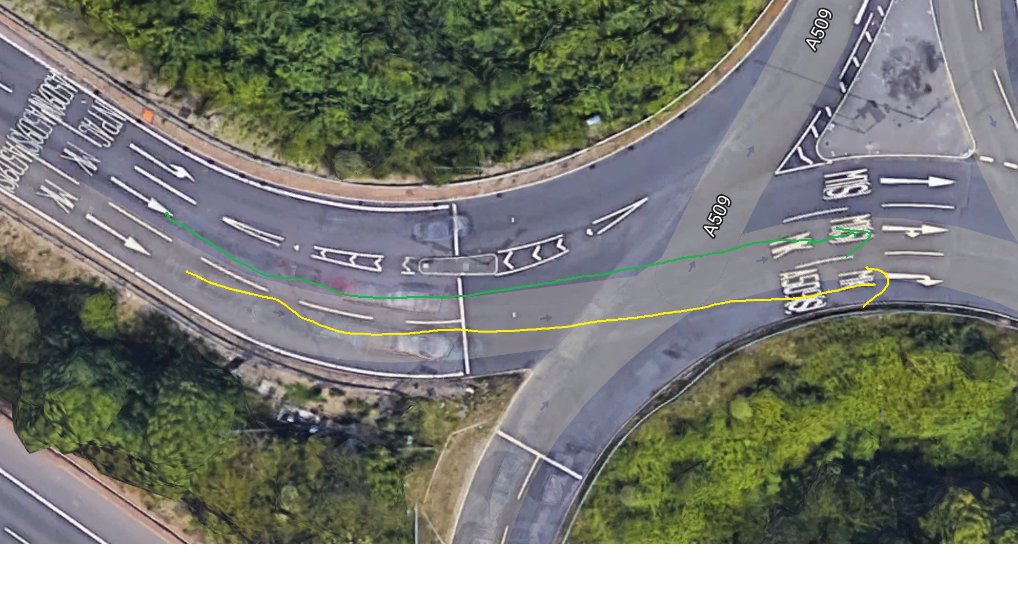 driving Which lane to enter on this roundabout? (UK) Travel Stack