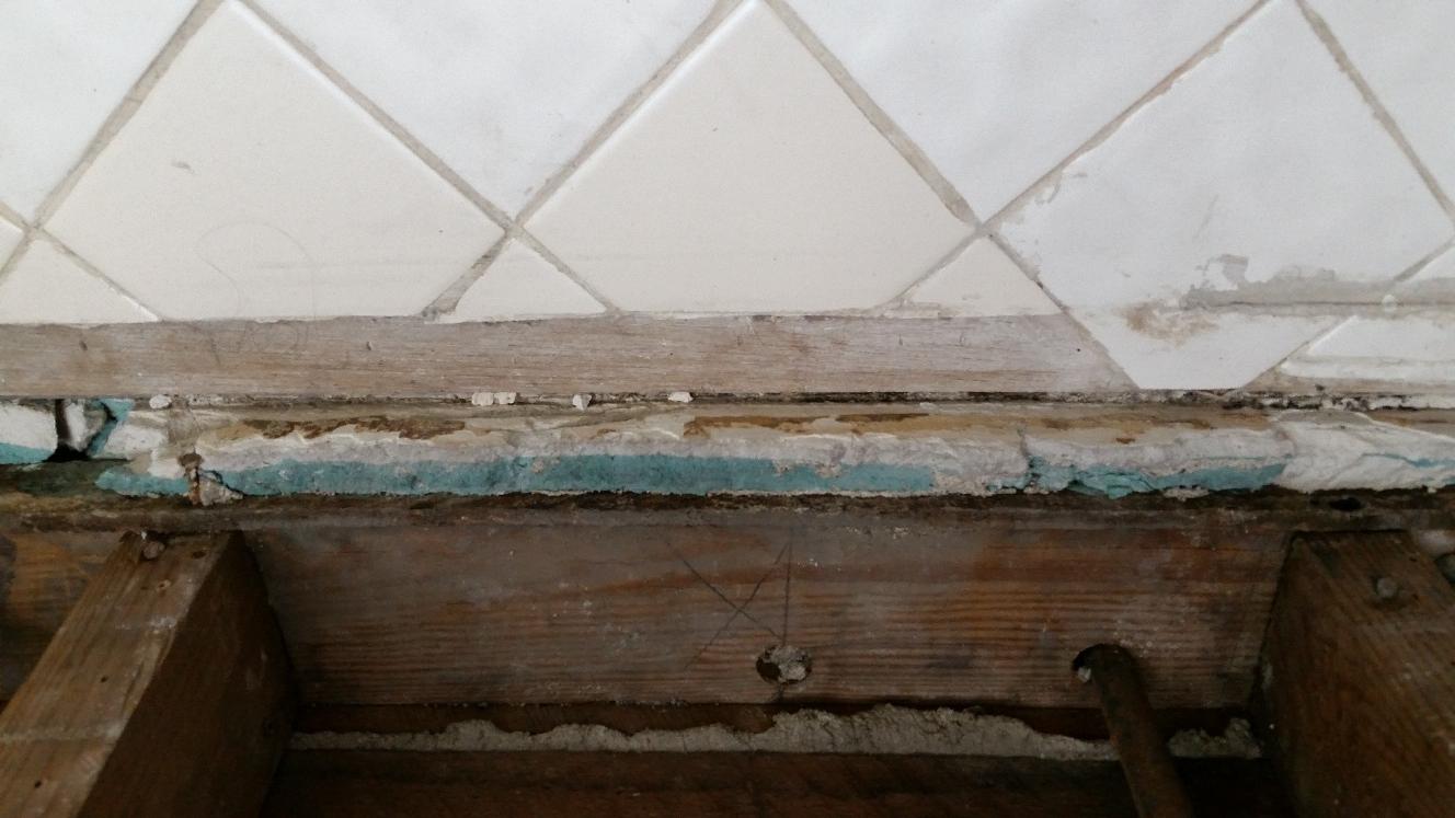 flooring Temporary patch for tile bathroom floor Home Improvement