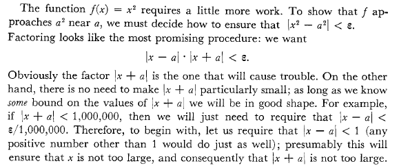 real analysis Scratch work for deltaepsilon proof for \lim_{x \to