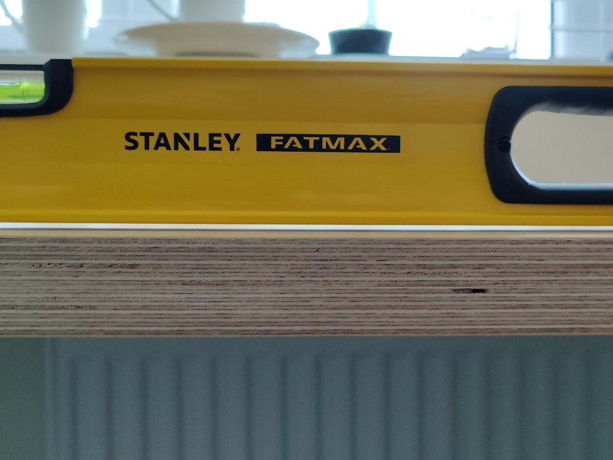 mounting How to brace double layer (2x18mm) plywood against bowing