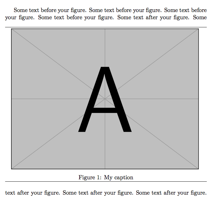 Add A Rule Above And Below Each Figure Including Caption Tex Latex Stack Exchange