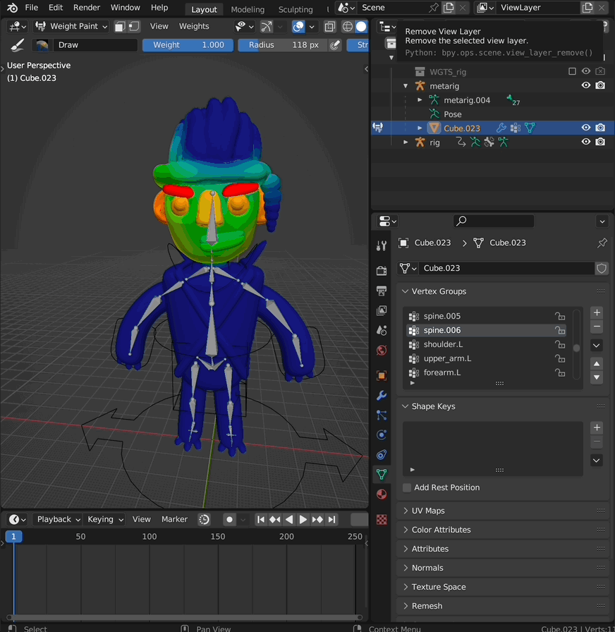modeling Problems with armature not working with head parts Blender