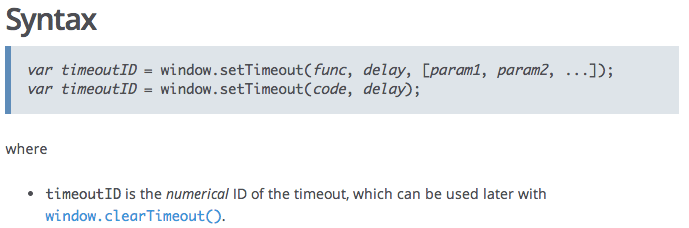 javascript Variable Scope with setTimeout & clearTimeout Stack Overflow