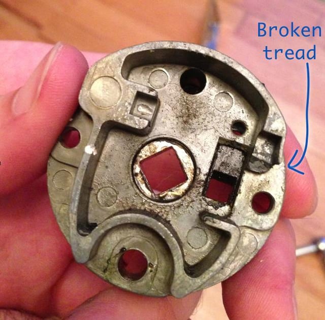 Baldwin Door Handle Repair