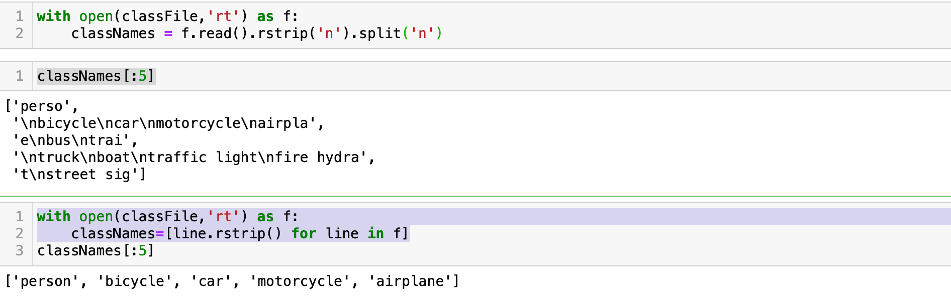 python IndexError list index out of range (Object Detection) Stack