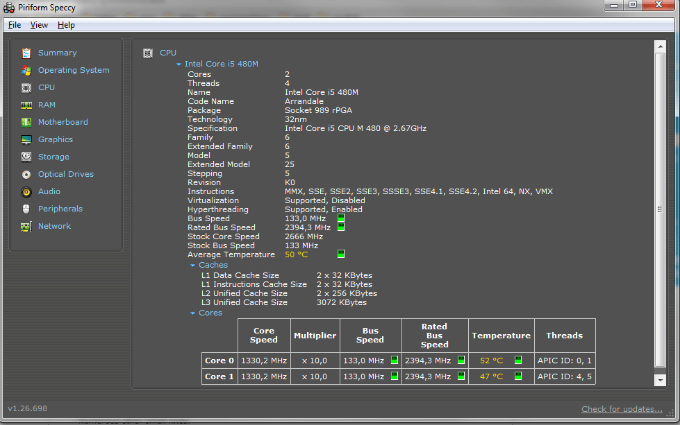 laptop Speccy and SpeedFan not showing cpu fan speed Super User