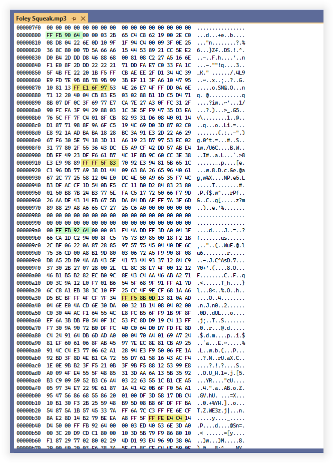 How do I reliably find the start/end of an MP3 audio frame without