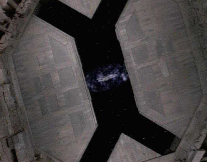 star trek What was this Giant wall in Space? Science Fiction