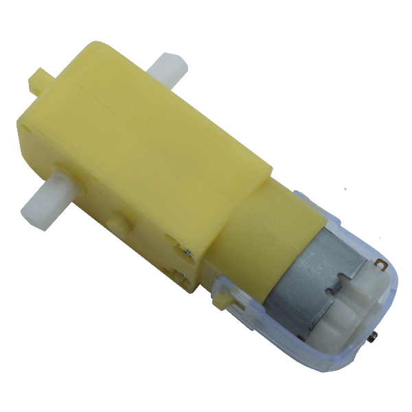 9 volt battery unable to power 2 plastic yellow motors Arduino Stack