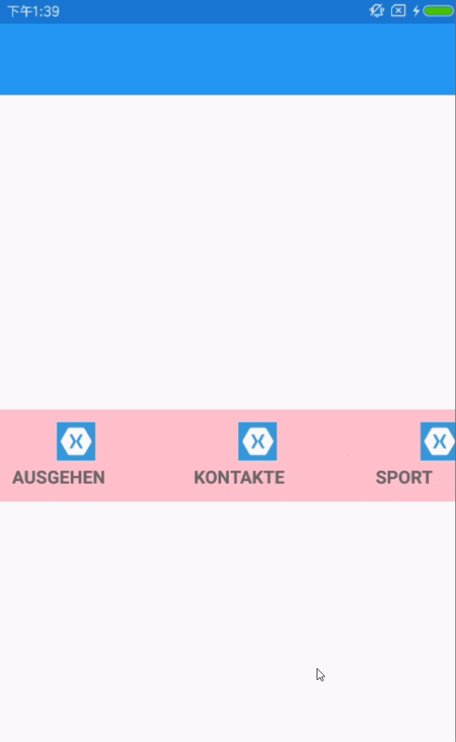 Xamarin PanGestureRecognizer inside Scrollview (Android
