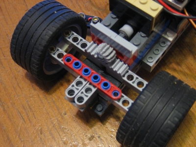 building - How can I create a simple steering mechanism for a car