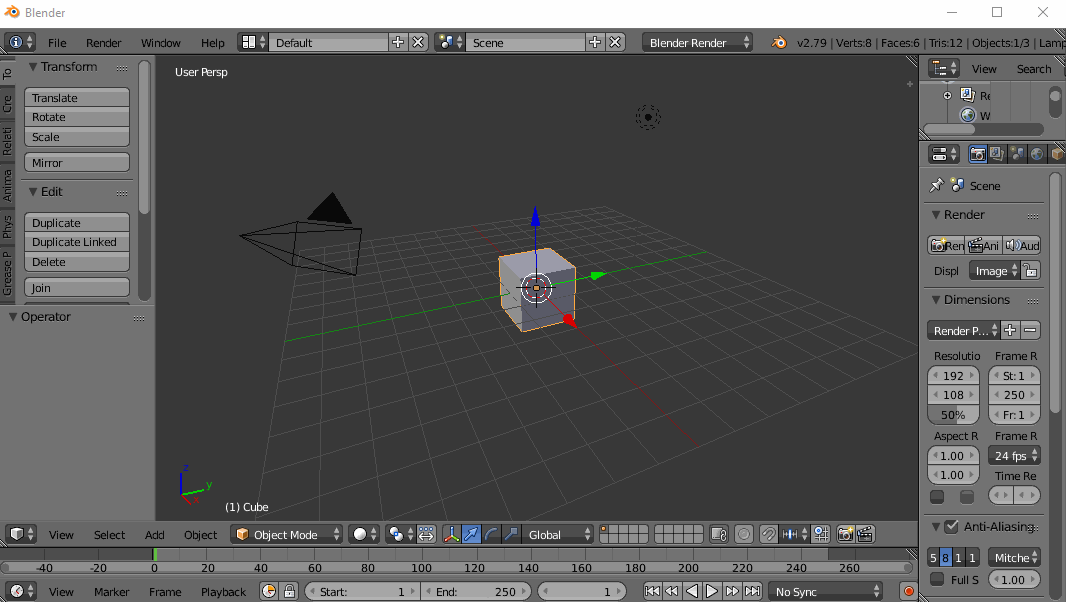 3d view How to see through two cameras simultaneously? Blender