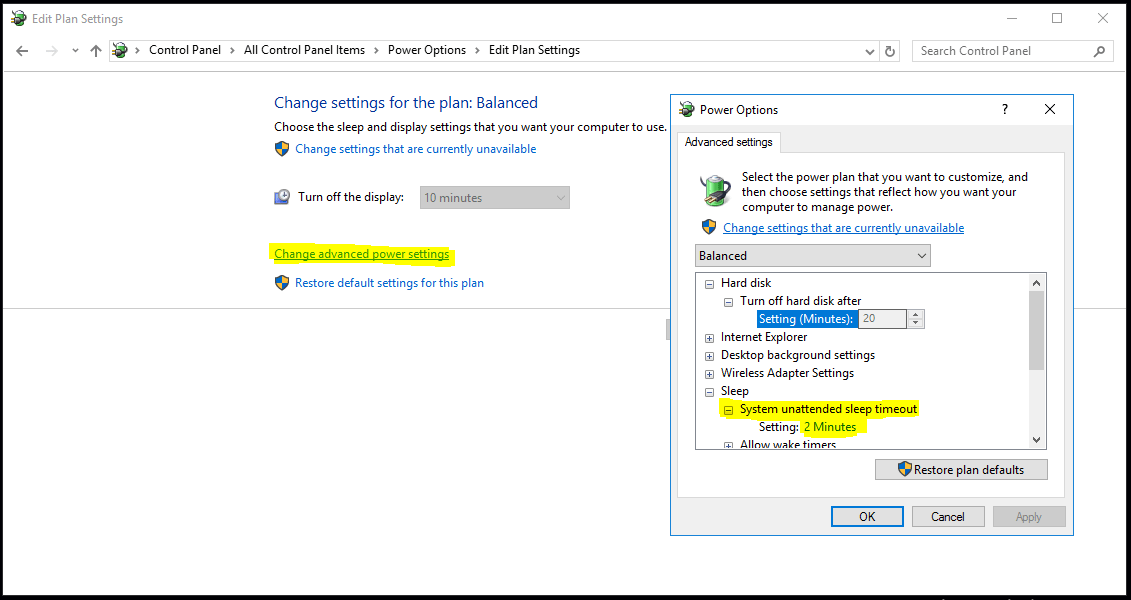 Windows 10 sleeps with all settings disabling it Super User