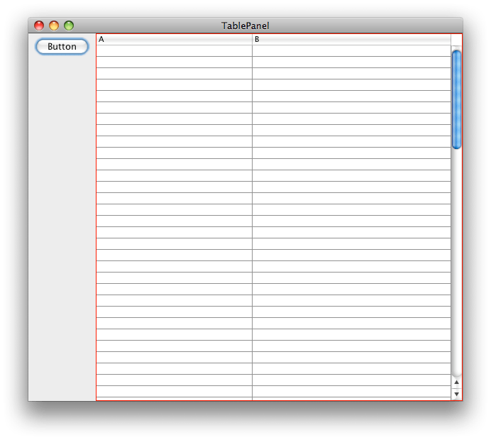 java about column's width of a JTable in a JScrollPane Stack Overflow