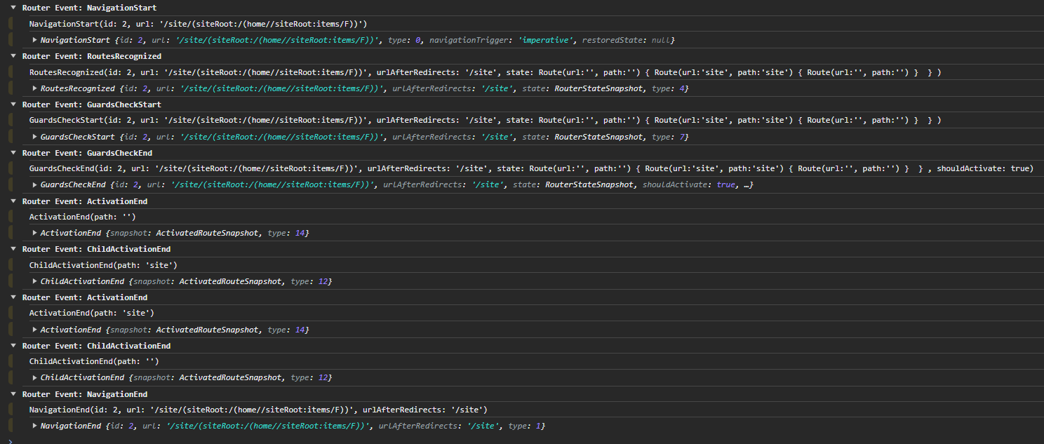 Angular named router outlet navigation with routerLink doesn't work