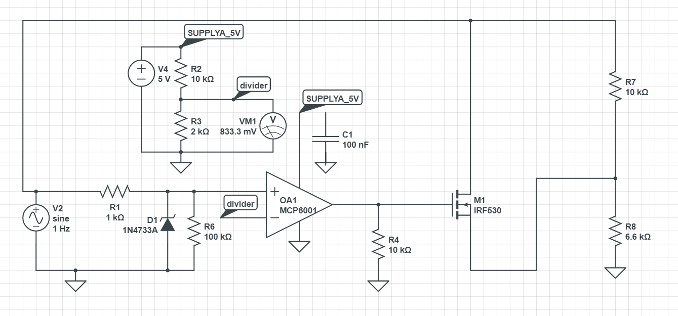 Can a comparator be powered by 2 "positive" voltages in order to output