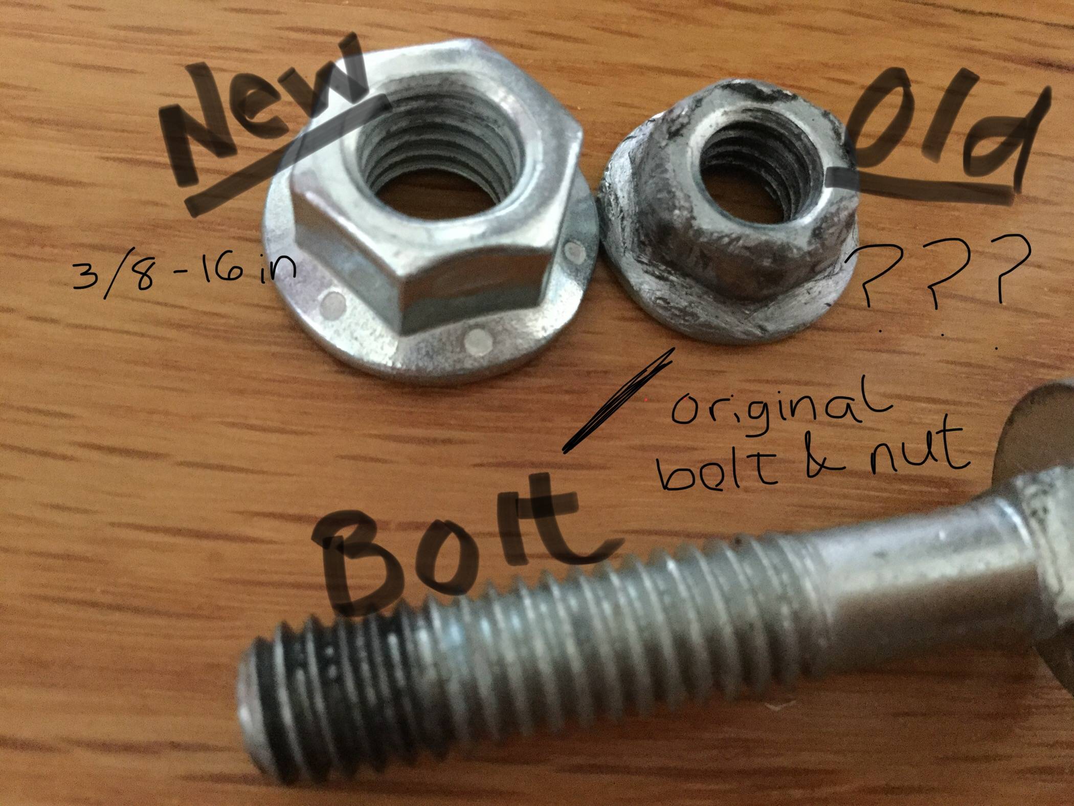 What is my bicycle flange nut size? Bicycles