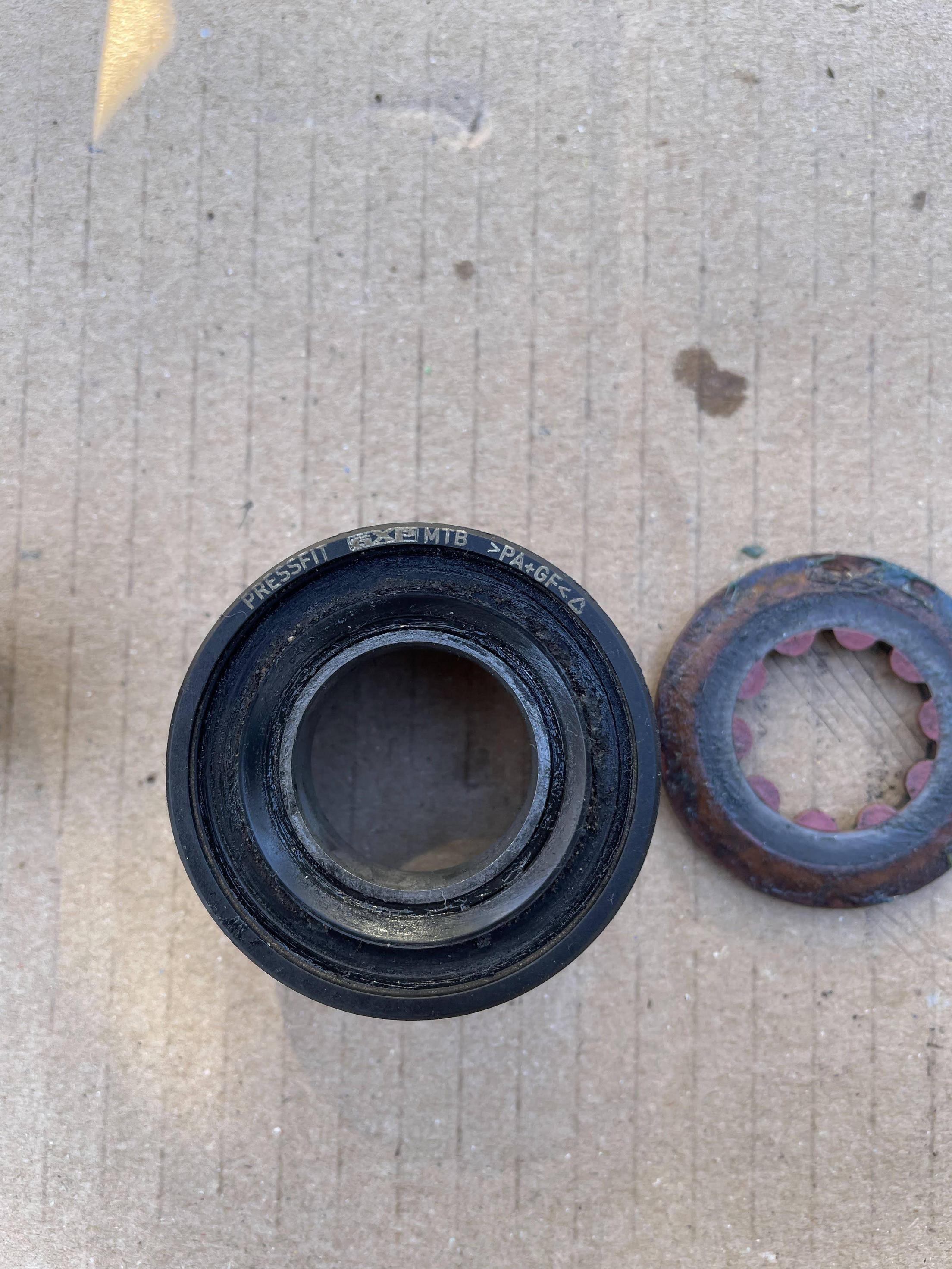 crankset Loose bottom bracket on MTB Bicycles Stack Exchange