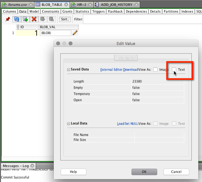 sql How to read BLOB from oracle db? Stack Overflow