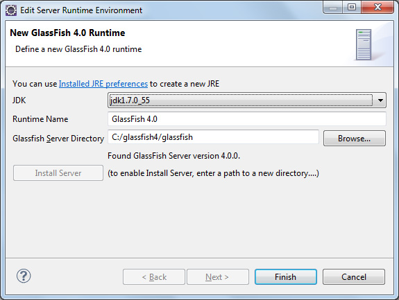 java Can't create glassfish server with Eclipse Stack Overflow