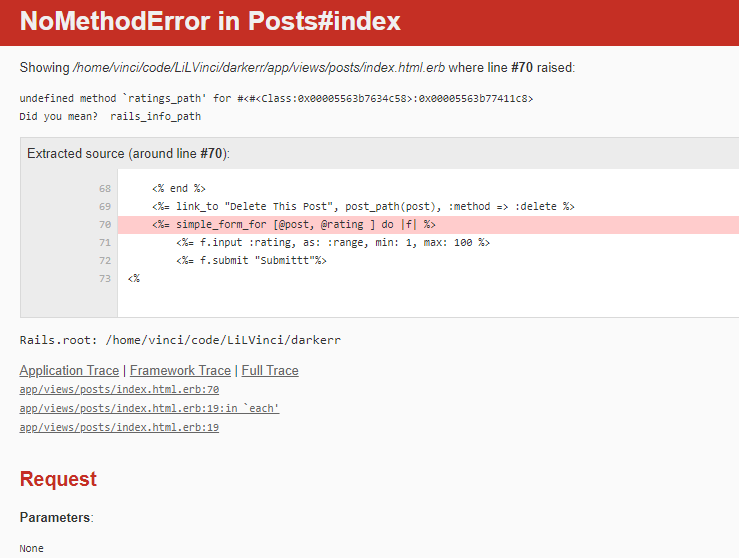 My rails simple form is not responding correctly Stack Overflow
