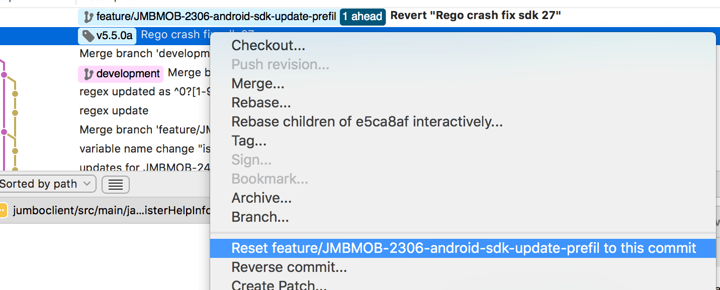 git Squash and merge master into same branch Stack Overflow
