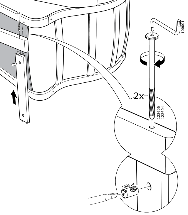 furniture Easy Chair Long Screw needs to be tight Home Improvement