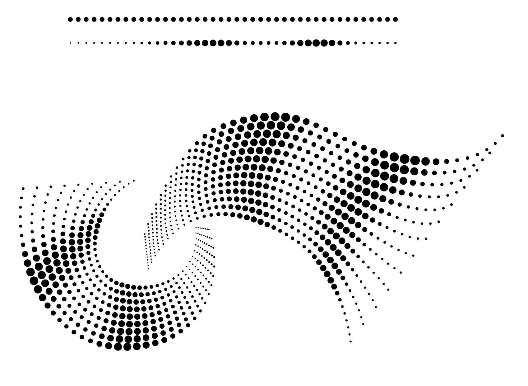 Making an Illustrator scatter brush that changes the size depending on