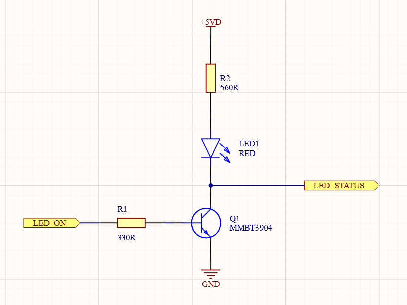 Electronic LED Status Readback Circuit Valuable Tech Notes