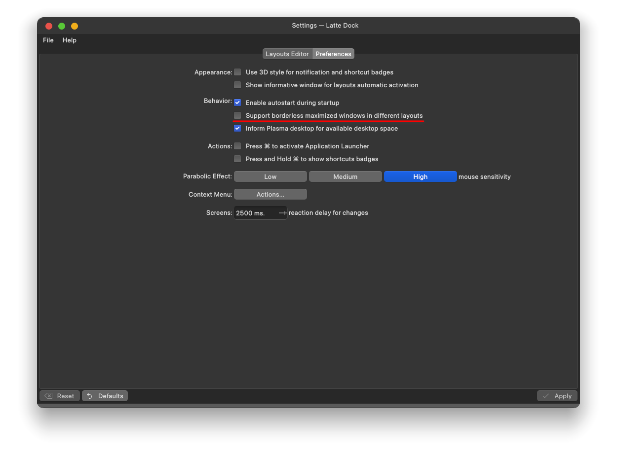 kwin Title bar disappears when windows are maximized in KDE Unix