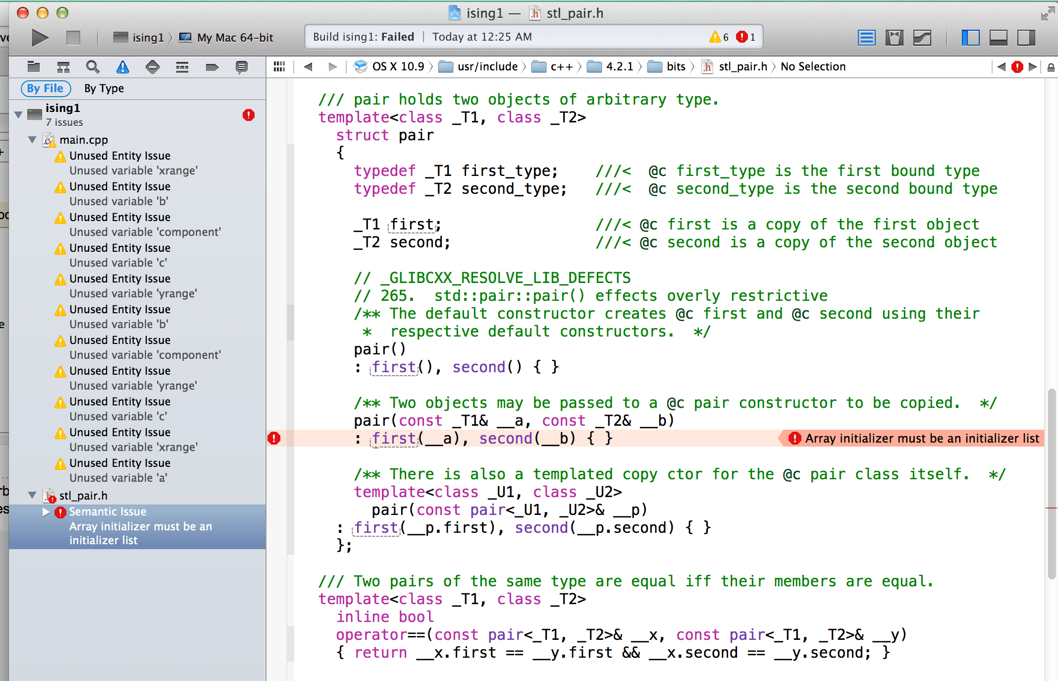 Map Of Objects C++ Xcode - Implementing Map<Mpz_T, Double> In C++ - Stack Overflow
