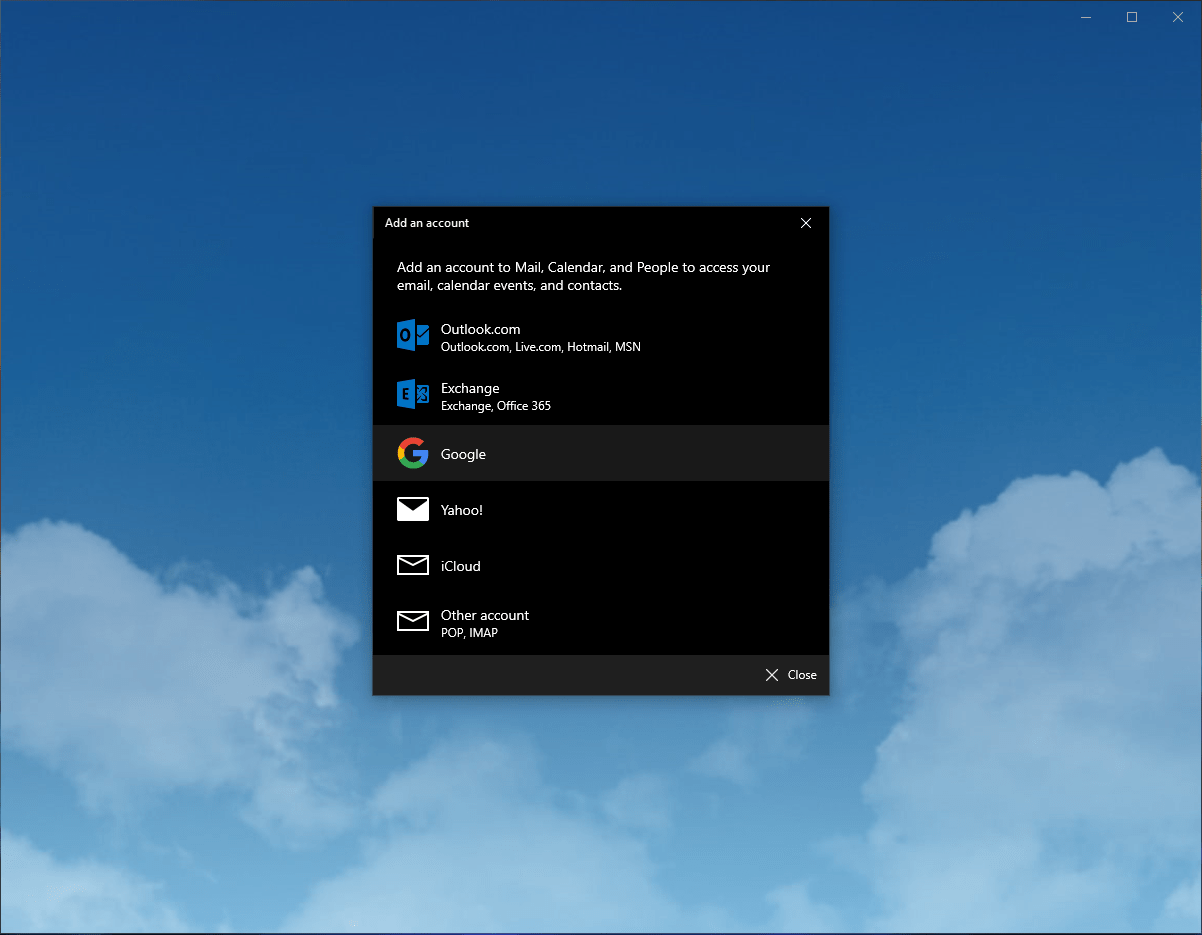 64 bit Need Help Fixing Windows 10 Adding a Mail Account, Error Code