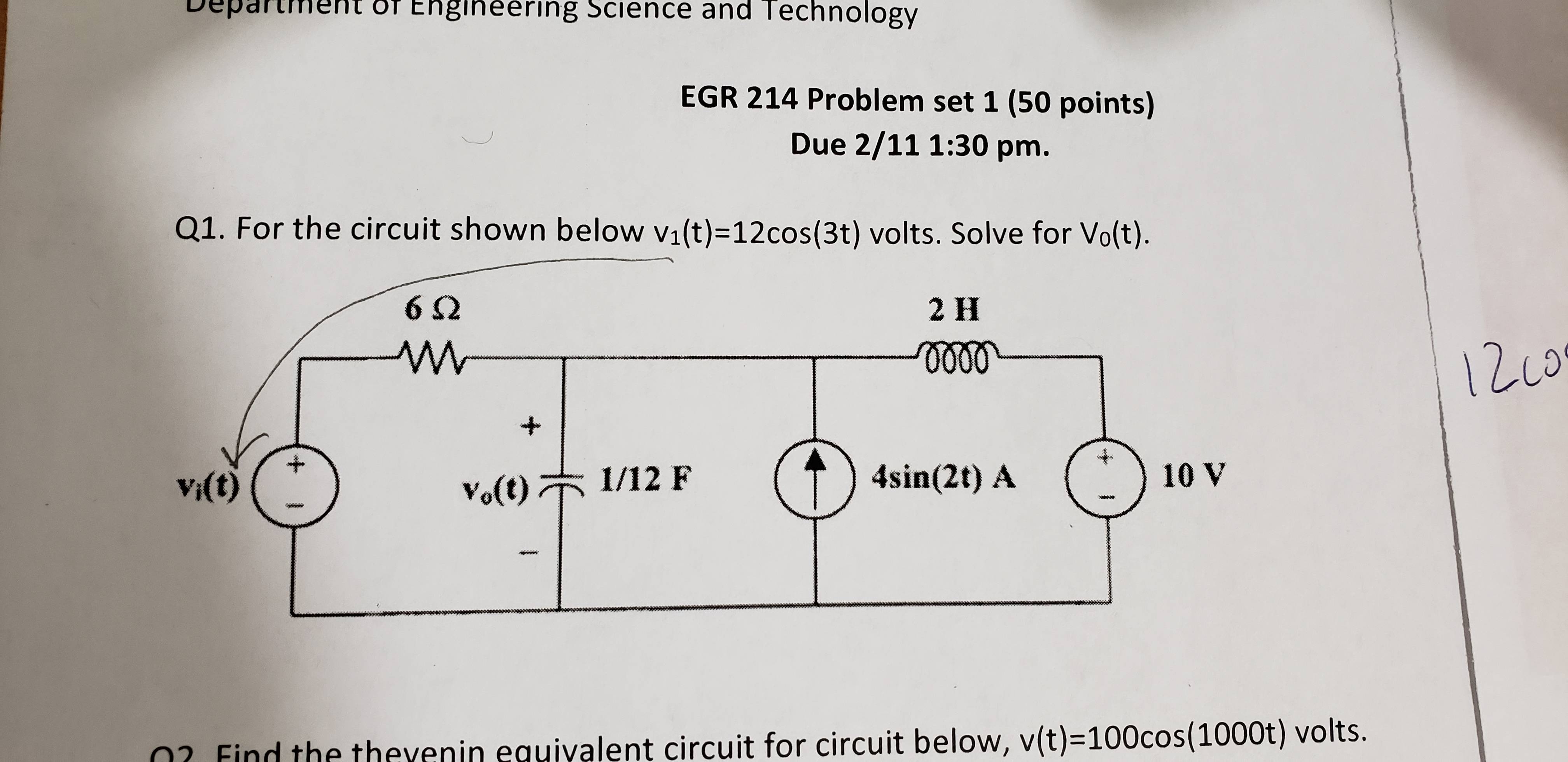 How to find voltage across a capacitor? Electrical