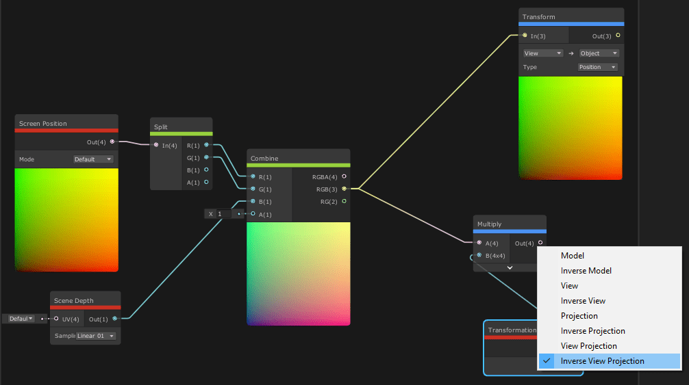 unity How do you get the world position from the screen position in a