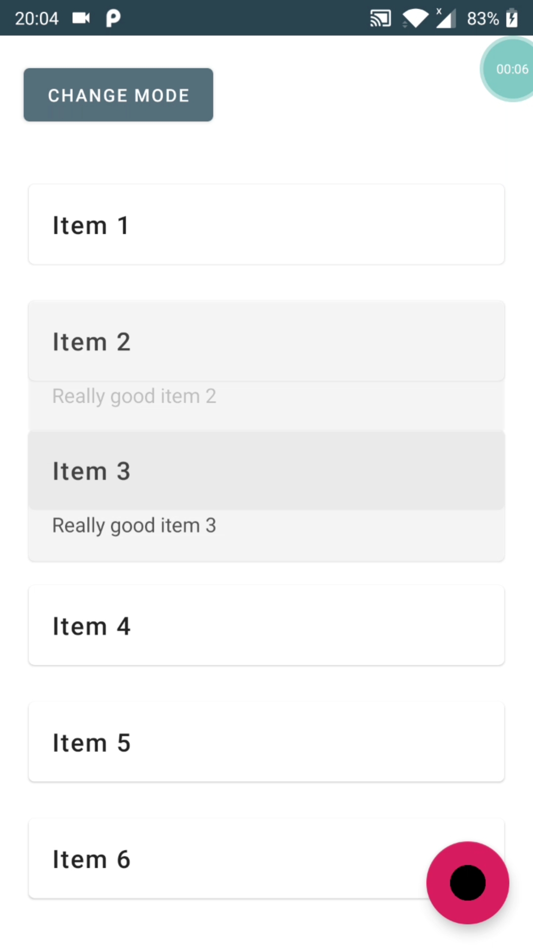 android How to animate a CardView expansion and