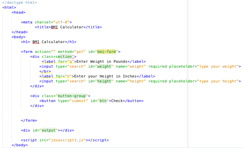 34 How To Calculate Bmi In Javascript Modern Javascript Blog